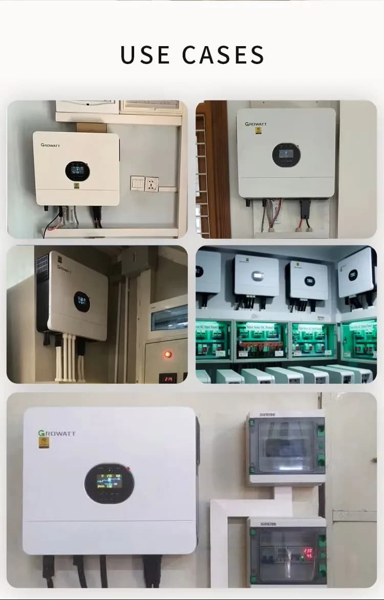 Invertor Solar Off-Grid Growatt SPF 6000 ES Plus, 6kW, 230V Monofazat, 2x MPPT (8000W PV), Funcționare Cu/Fără Baterie 48V, Modul Shine WiFi Inclus - poza 5