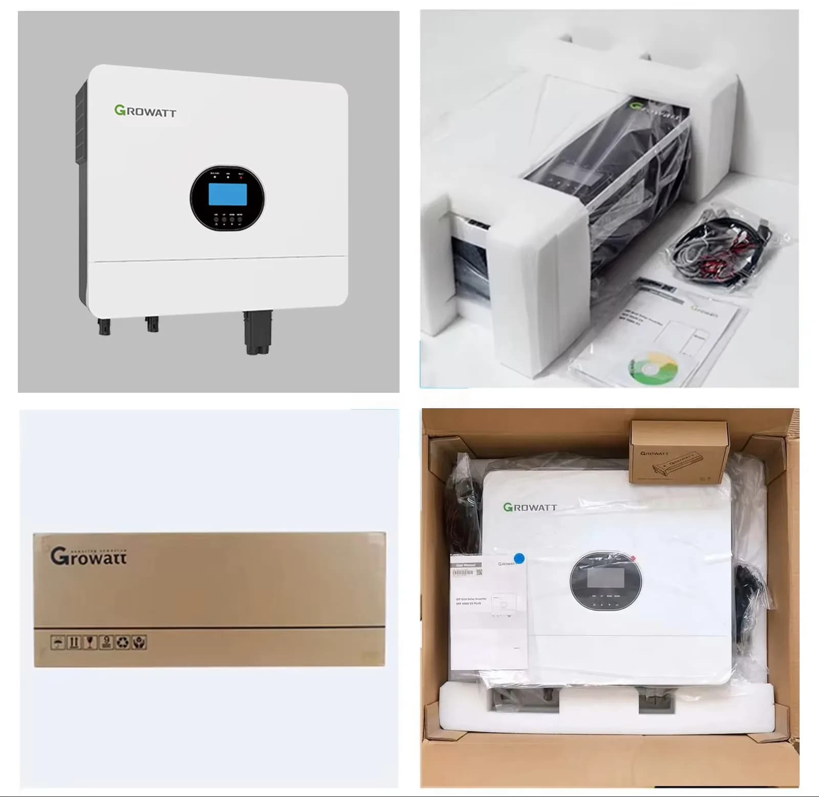 Invertor Solar Off-Grid Growatt SPF 6000 ES Plus, 6kW, 230V Monofazat, 2x MPPT (8000W PV), Funcționare Cu/Fără Baterie 48V, Modul Shine WiFi Inclus - poza 6