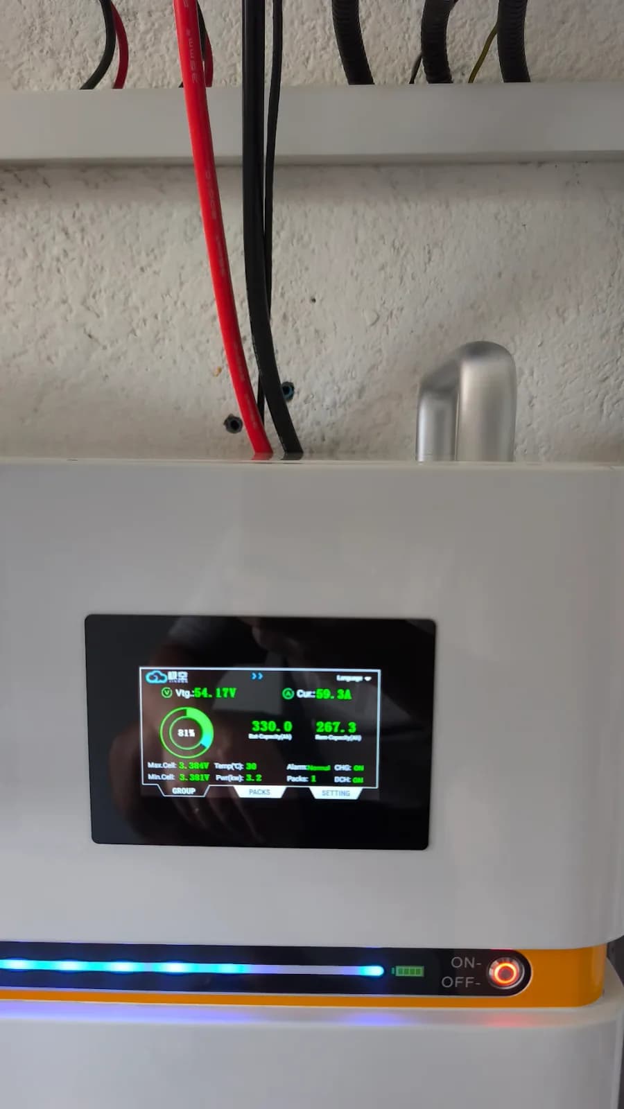 Kit Hibrid Trifazat Deye 8 kW LV + Acumulator LiFePO4 Solarescu Energy 17 kWh (Celule EVE MB31 + JK Smart BMS 2A) - poza 19