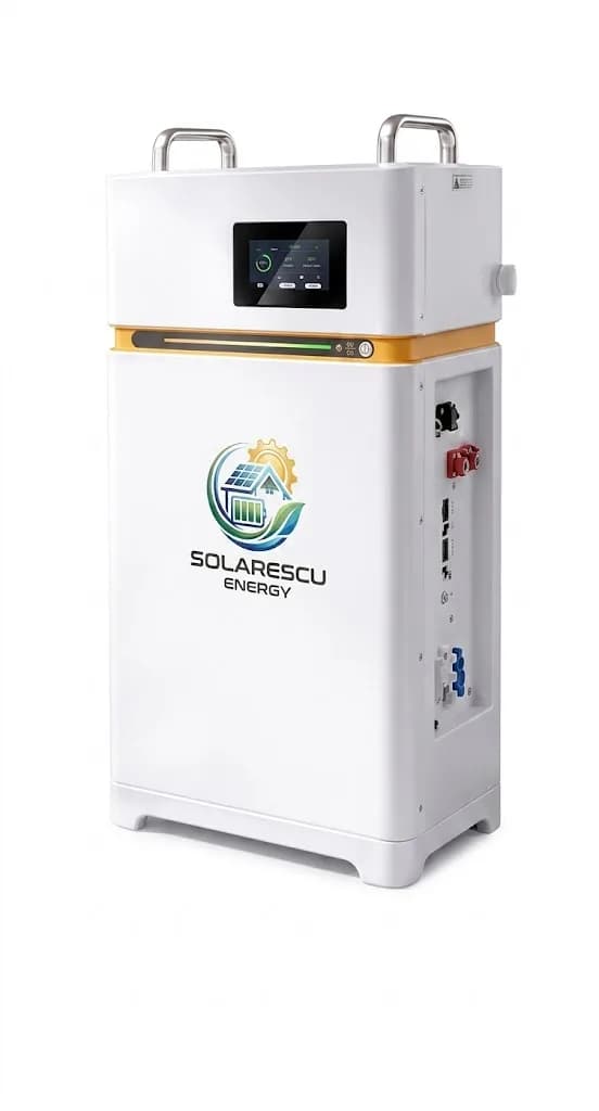 Baterie LiFePO4 48V (51.2V) 330Ah, 17 kWh Stocare Rezidențială Solarescu BL-EP48330, Celule EVE MB 31, Smart BMS JK 200A