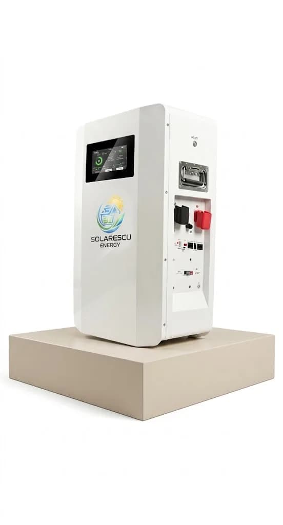 Baterie LiFePO4 48V (51.2V) 206Ah, 10.5 kWh Stocare Rezidențială Solarescu BL-WP48206, Celule EVE Grade A, Smart BMS JK 150A